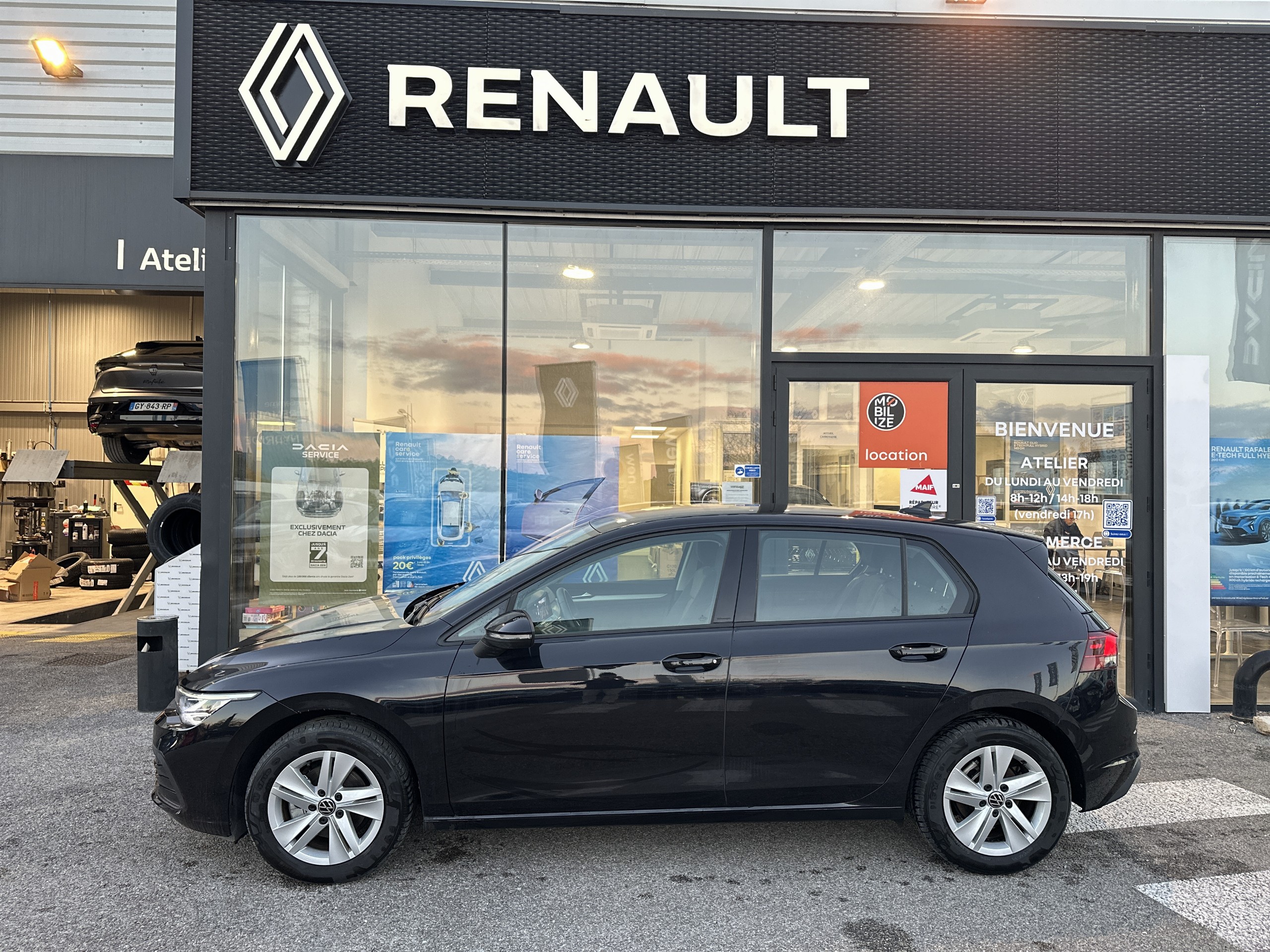 Volkswagen Golf  VIII 1.0 TSI OPF 110 LIFE BUSINESS groupe Vergnon