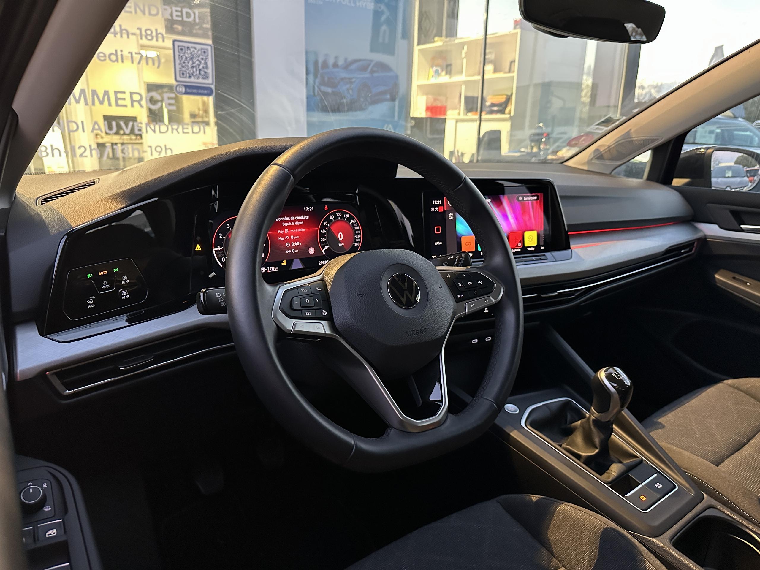 Volkswagen Golf  VIII 1.0 TSI OPF 110 LIFE BUSINESS groupe Vergnon
