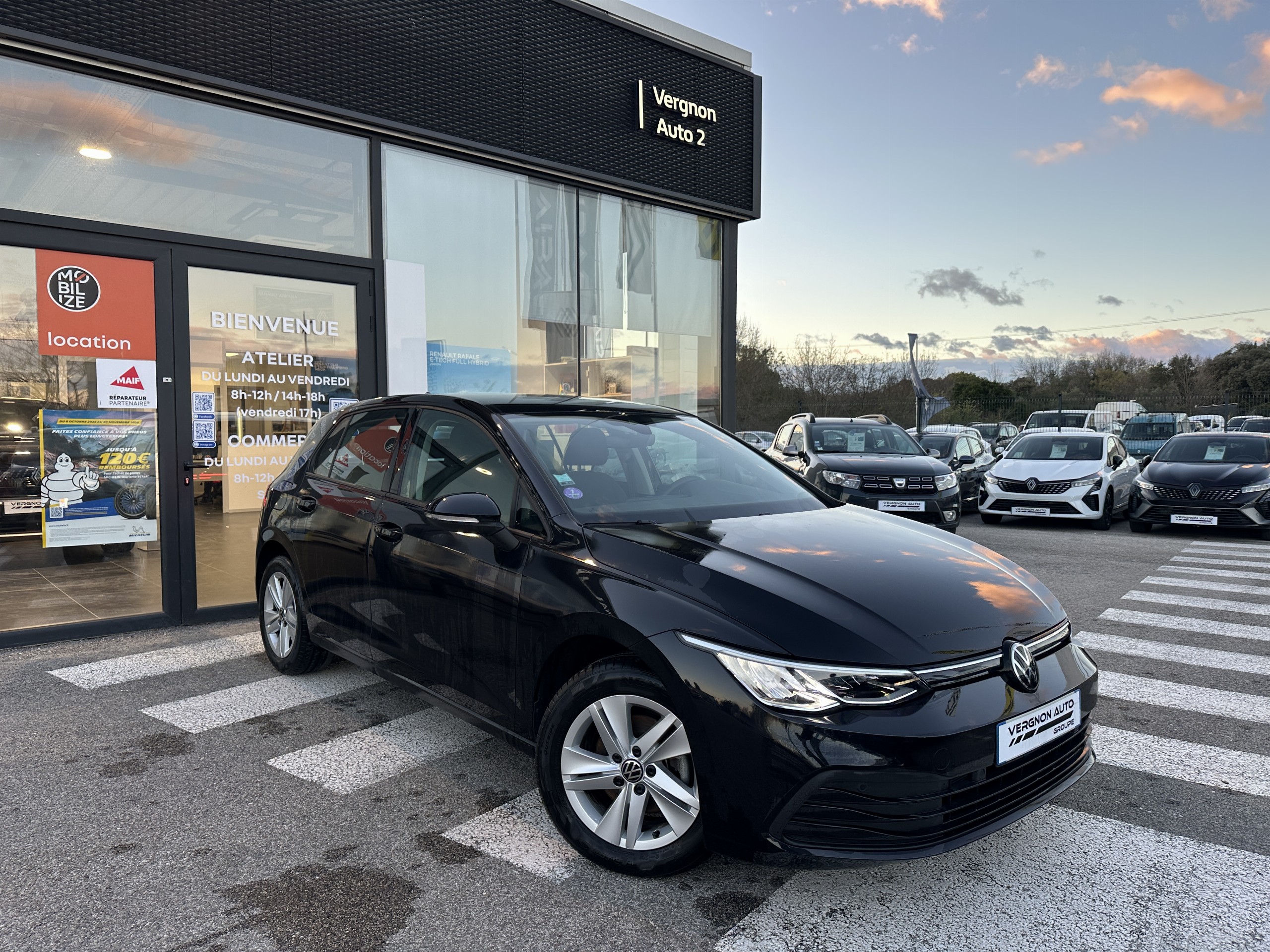 Volkswagen Golf  VIII 1.0 TSI OPF 110 LIFE BUSINESS groupe Vergnon