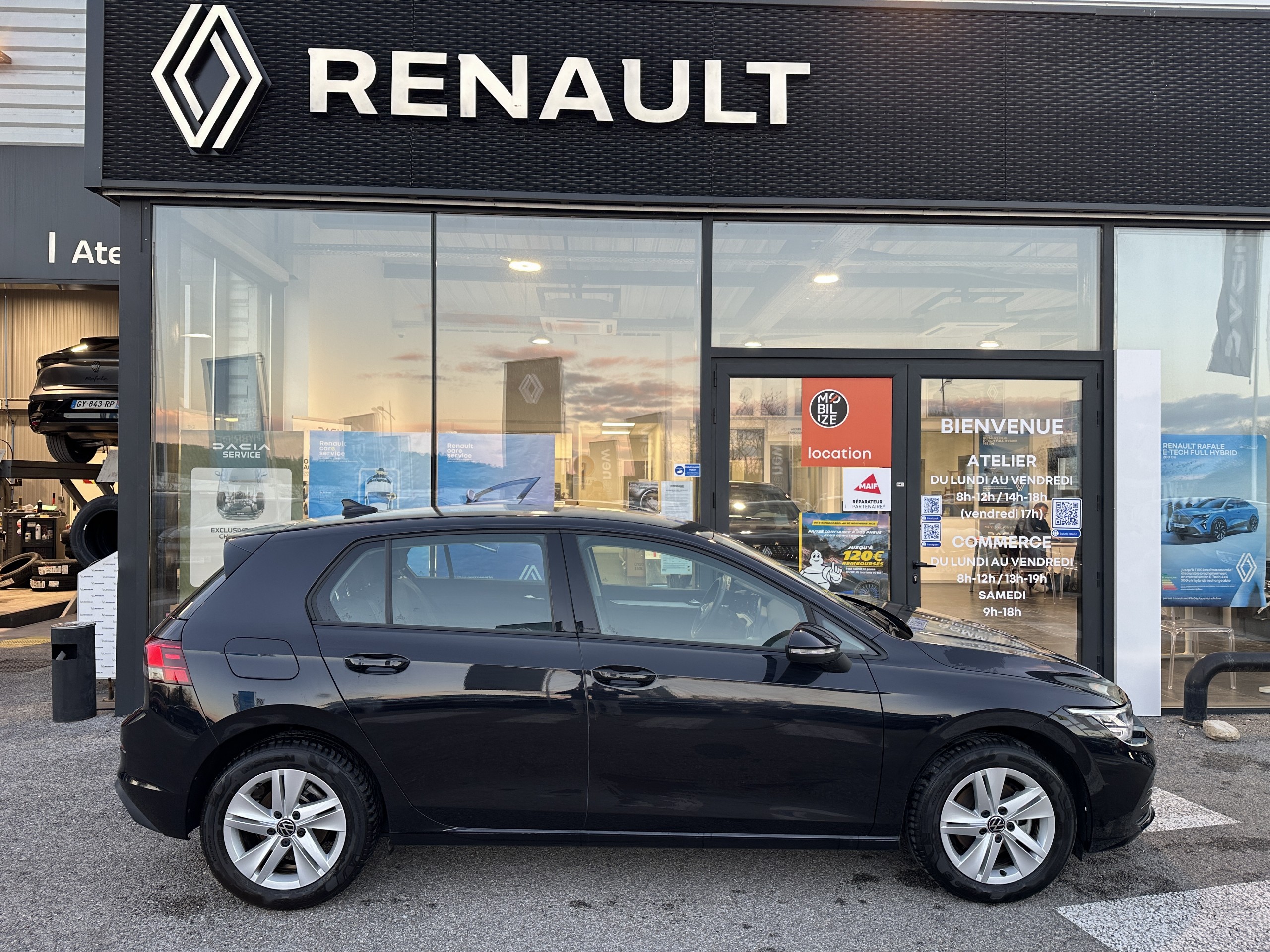 Volkswagen Golf  VIII 1.0 TSI OPF 110 LIFE BUSINESS groupe Vergnon