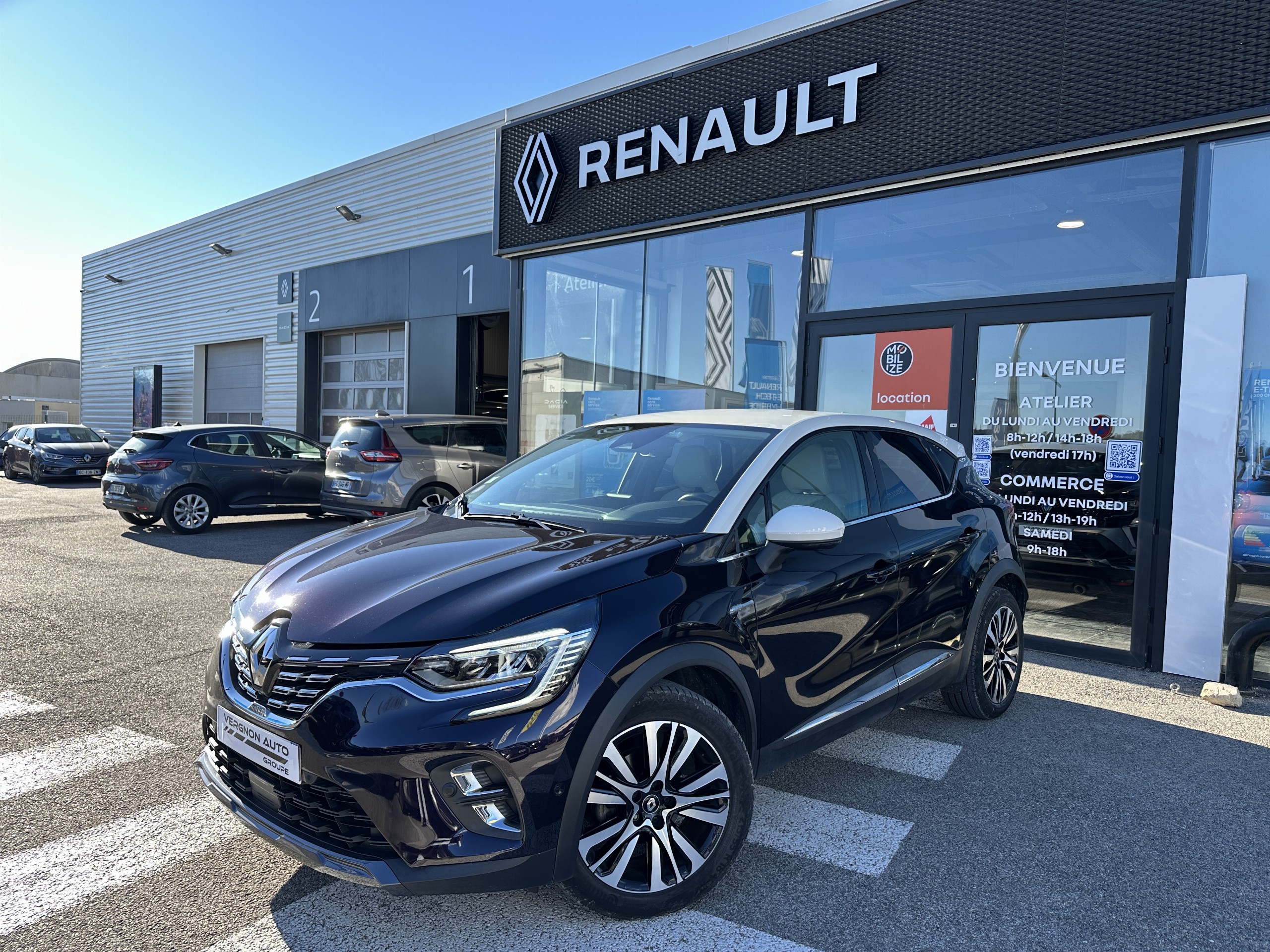 Renault Captur  II Initiale Paris TCe 155 EDC FAP groupe Vergnon