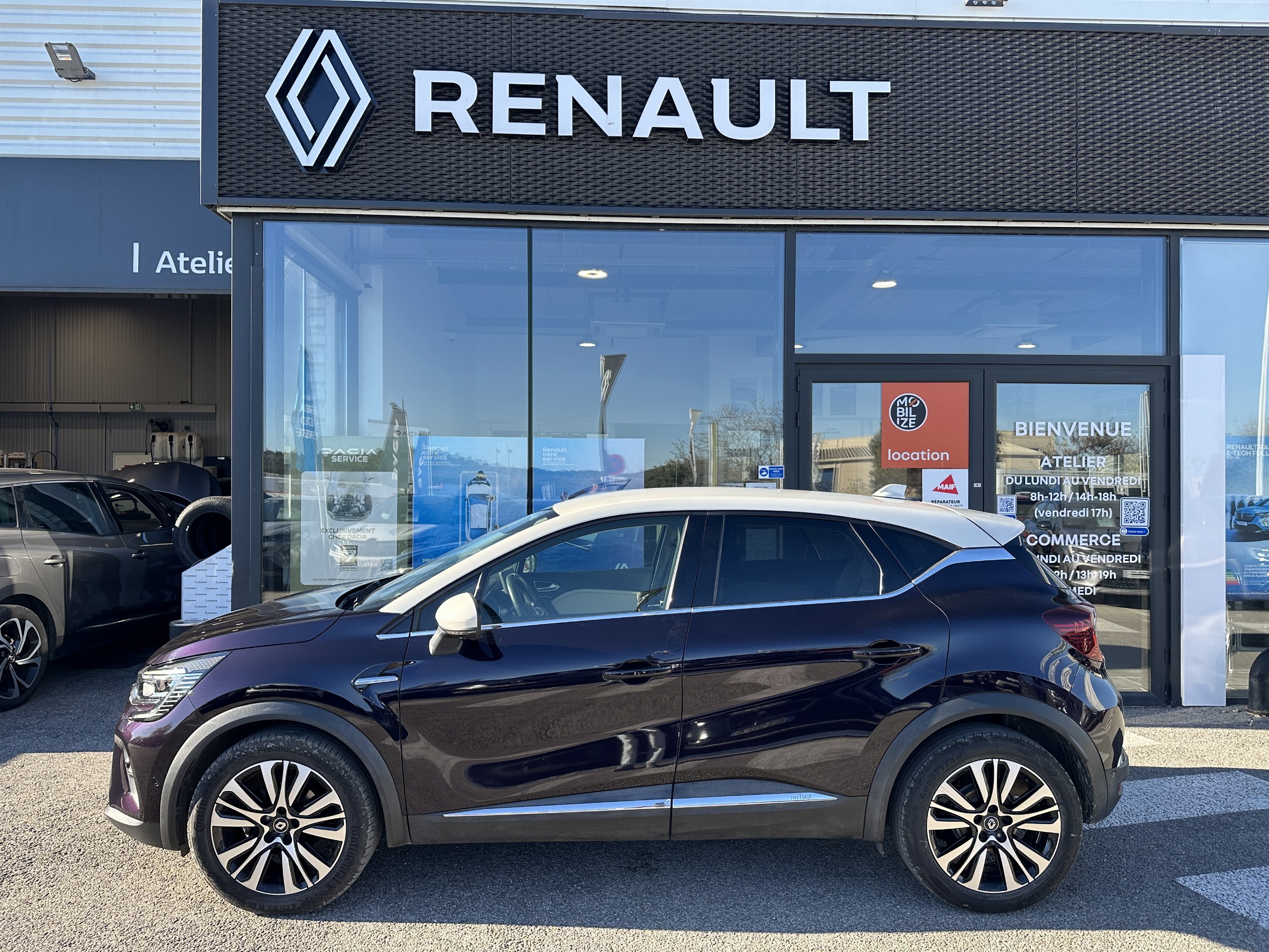 Renault Captur  II Initiale Paris TCe 155 EDC FAP groupe Vergnon