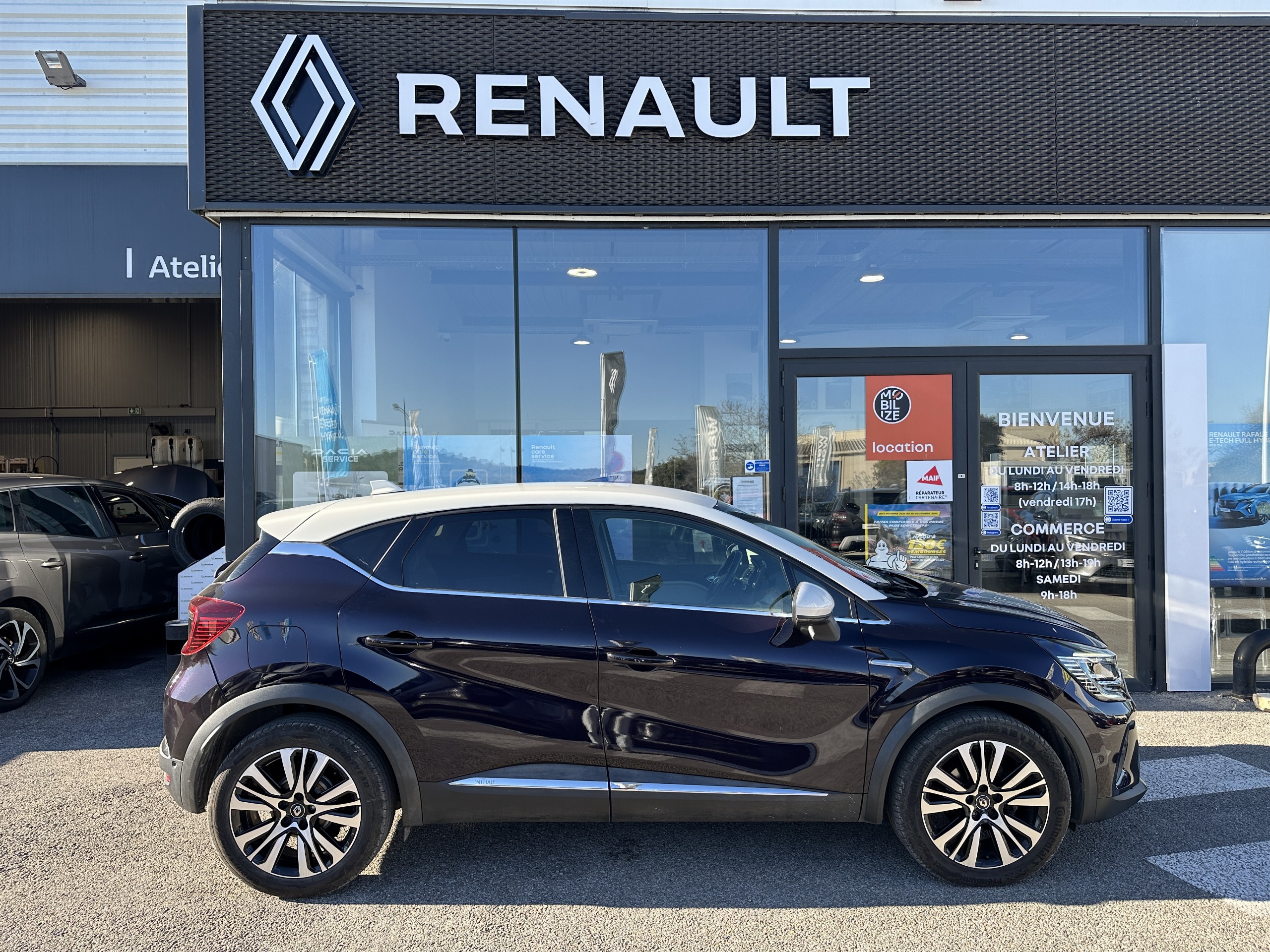 Renault Captur  II Initiale Paris TCe 155 EDC FAP groupe Vergnon