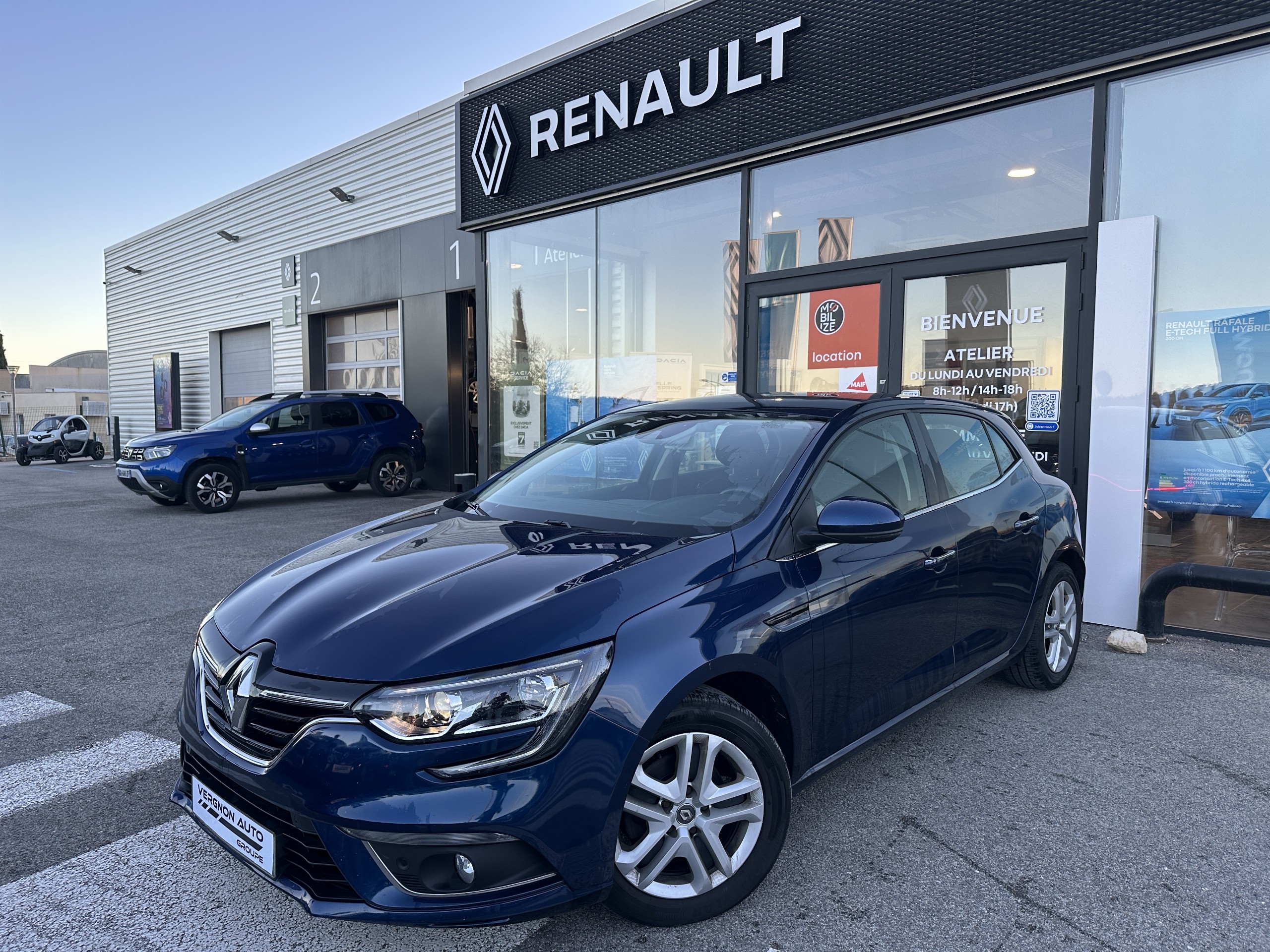 Renault Mégane Berline  IV Business TCe 115 FAP groupe Vergnon
