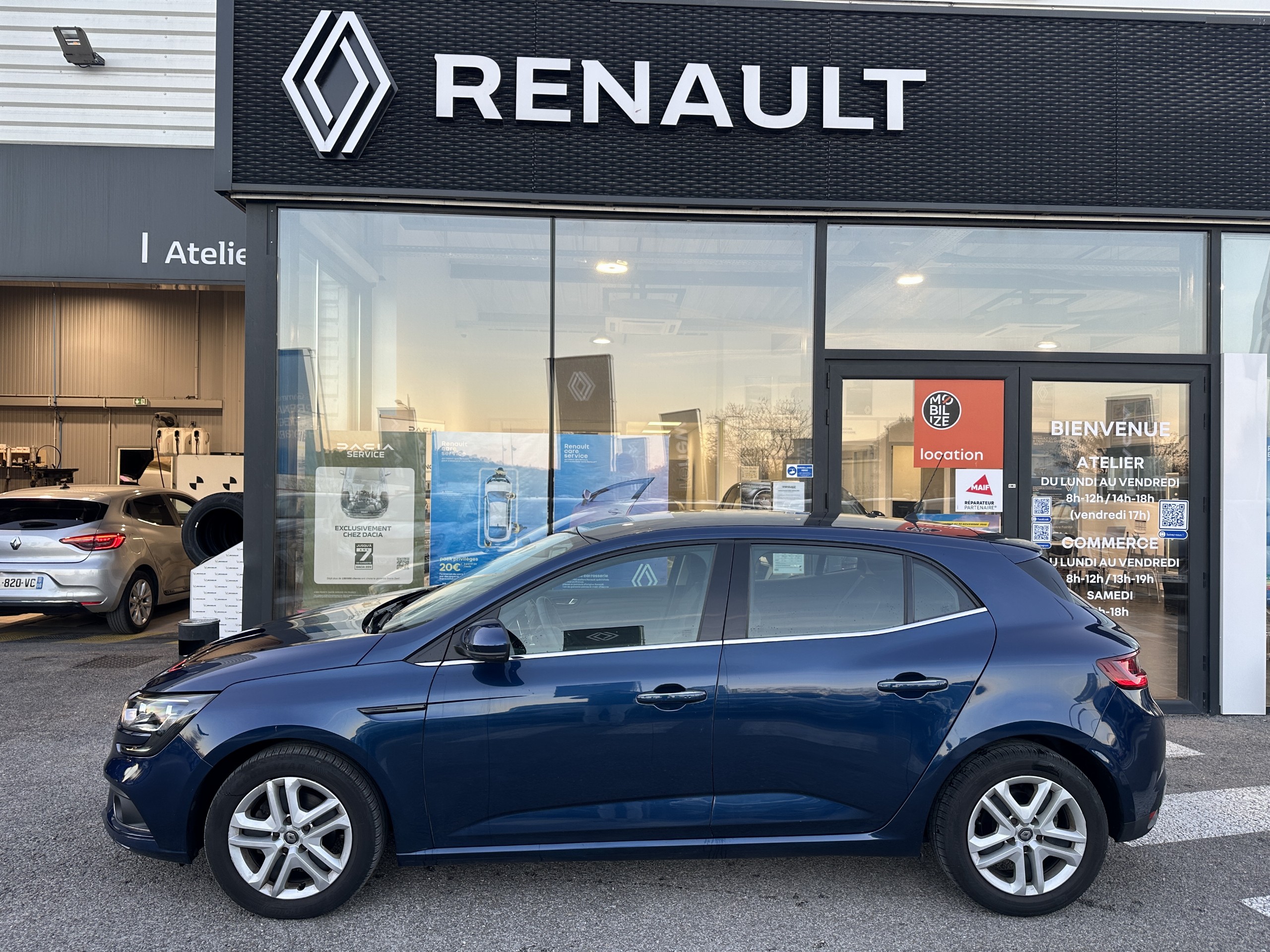 Renault Mégane Berline  IV Business TCe 115 FAP groupe Vergnon