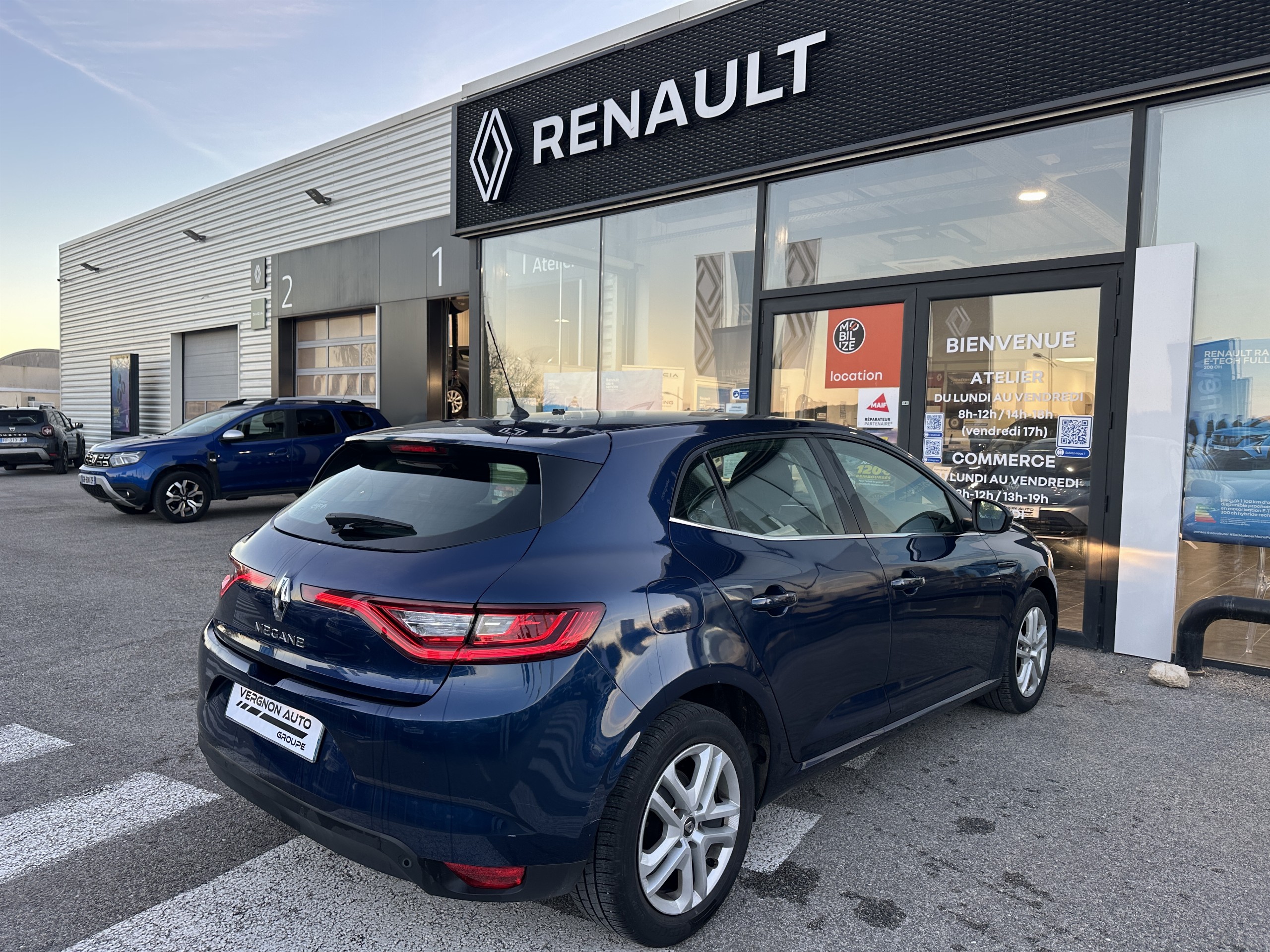 Renault Mégane Berline  IV Business TCe 115 FAP groupe Vergnon