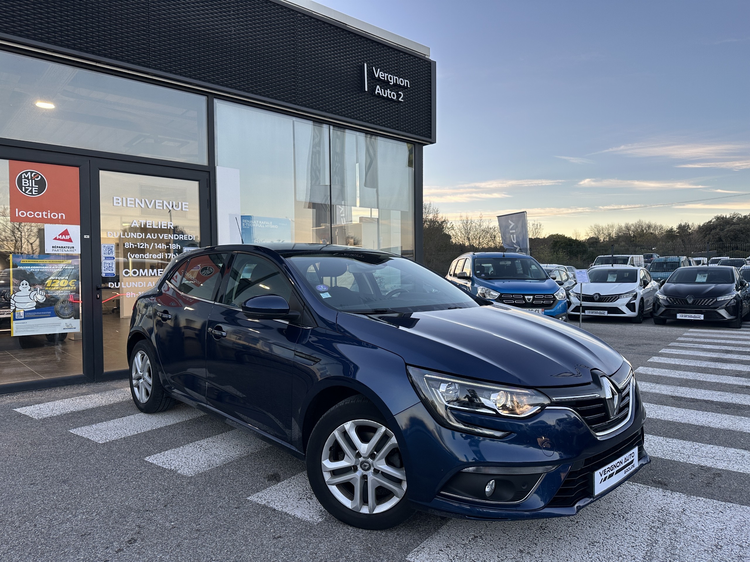 Renault Mégane Berline  IV Business TCe 115 FAP groupe Vergnon