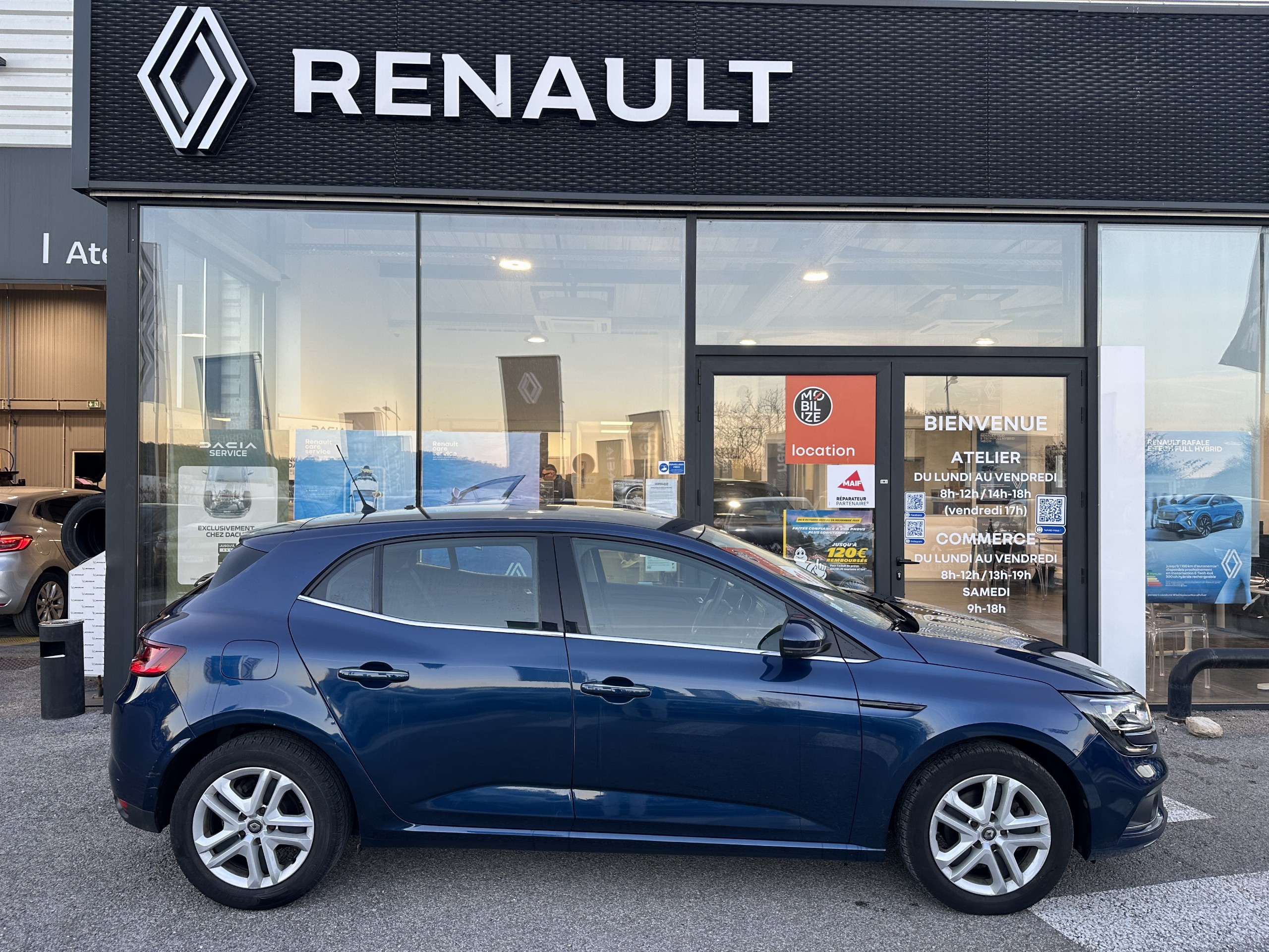 Renault Mégane Berline  IV Business TCe 115 FAP groupe Vergnon