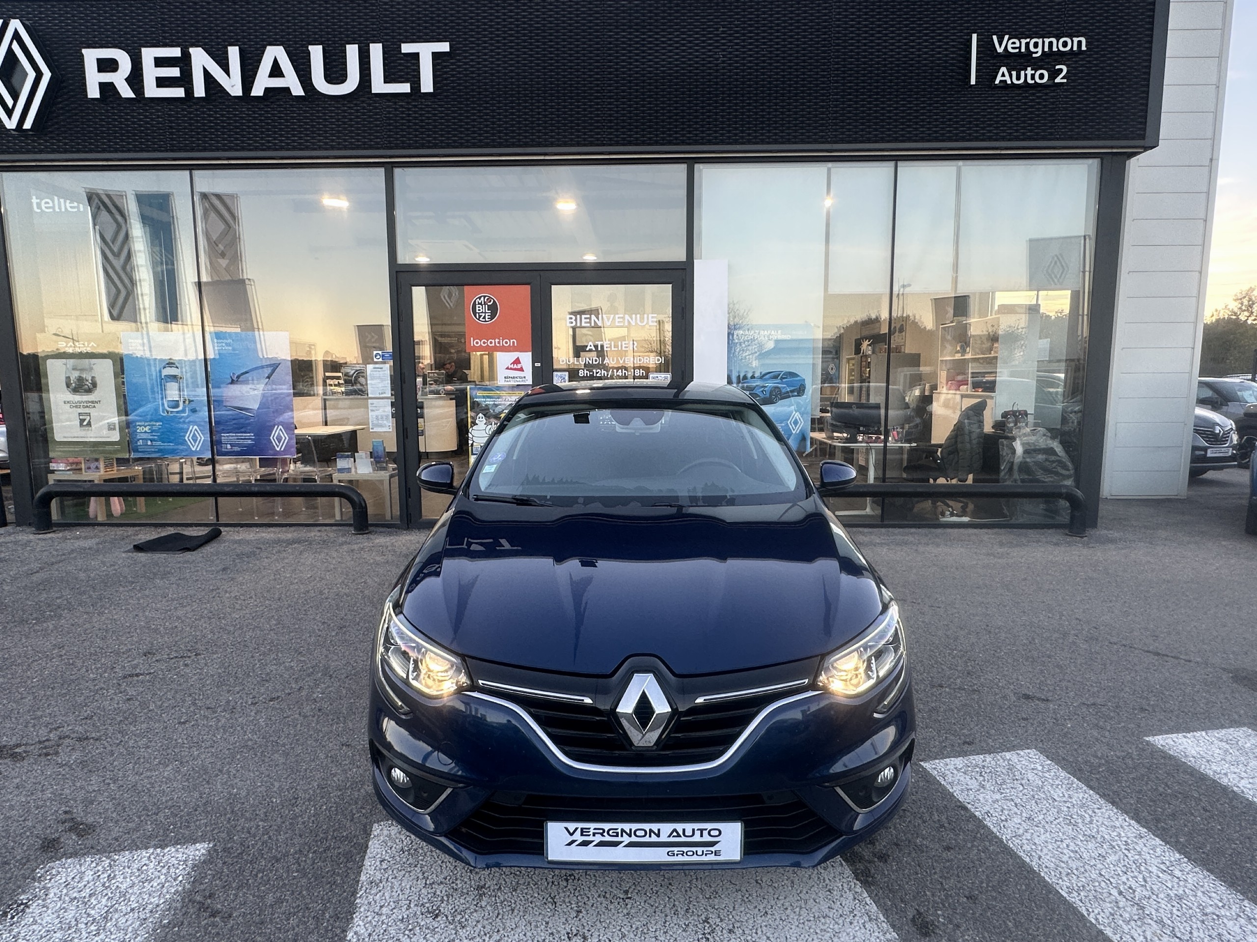 Renault Mégane Berline  IV Business TCe 115 FAP groupe Vergnon
