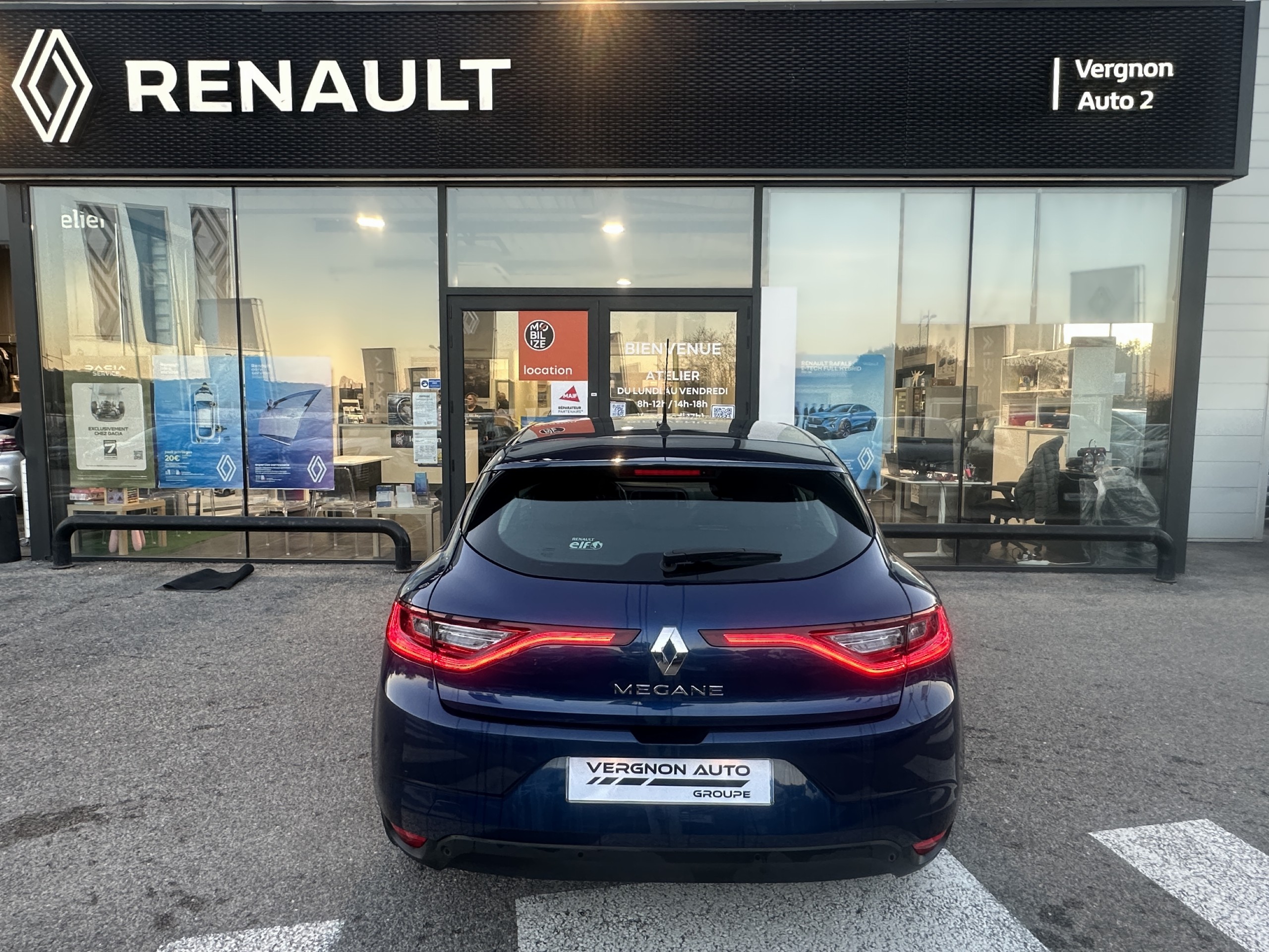 Renault Mégane Berline  IV Business TCe 115 FAP groupe Vergnon