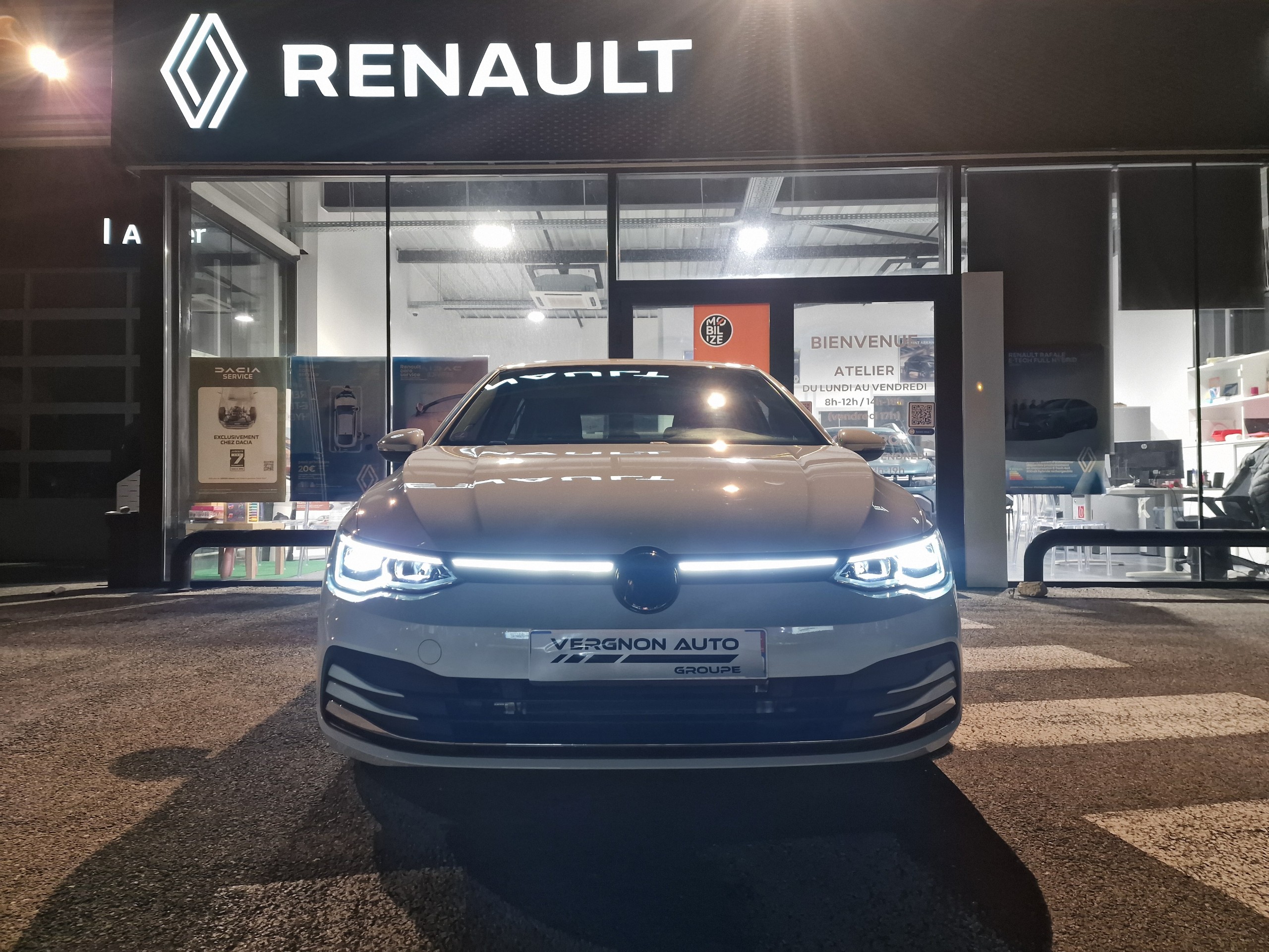 Volkswagen Golf  VIII 1.4 eHybrid OPF 204 DSG6 Style groupe Vergnon