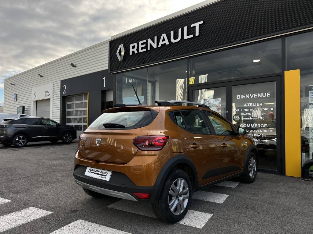 Dacia Sandero Stepway  III Confort TCe 90 CVT -22 groupe Vergnon