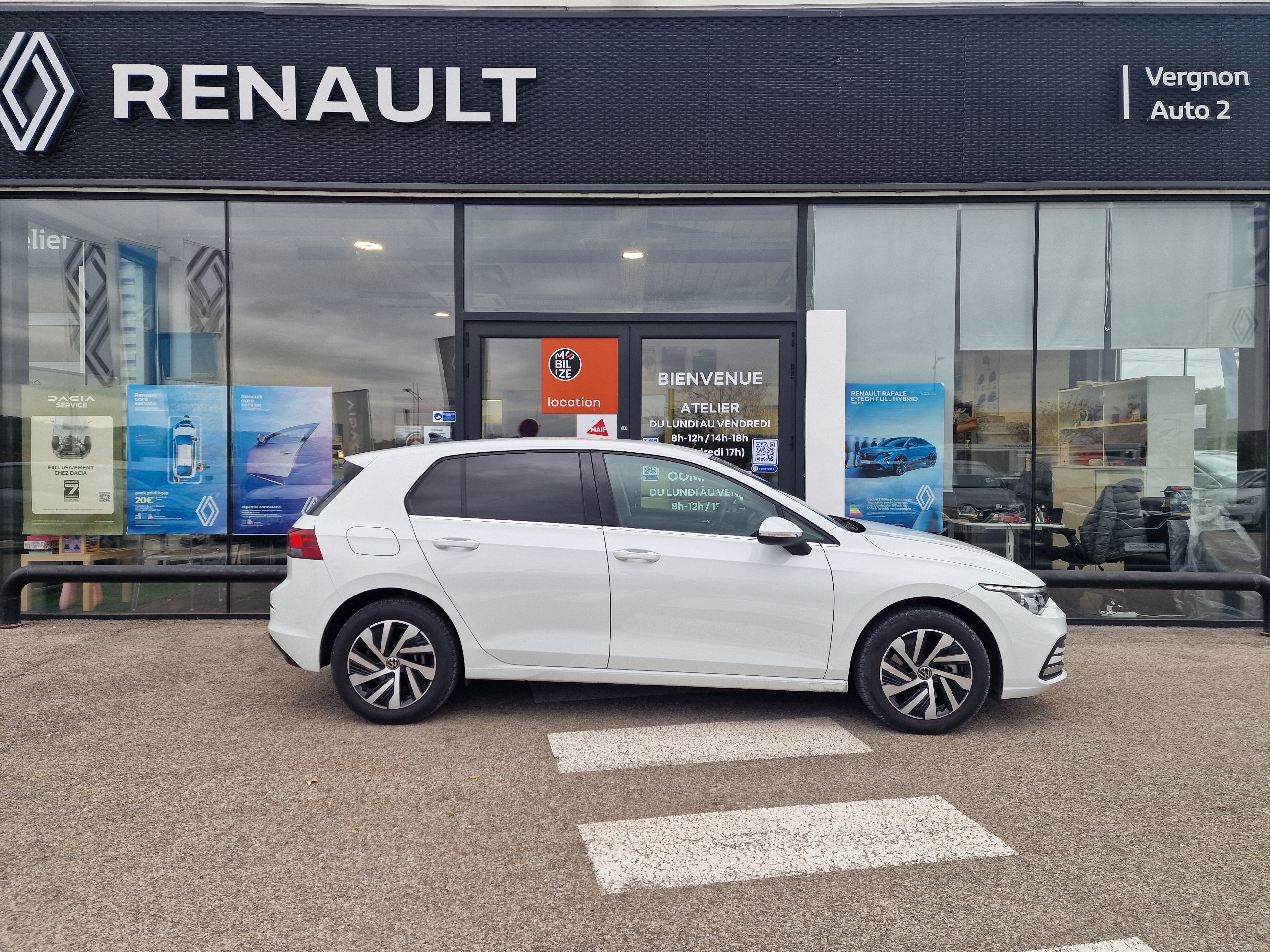 Volkswagen Golf  VIII 1.4 eHybrid OPF 204 DSG6 Style groupe Vergnon