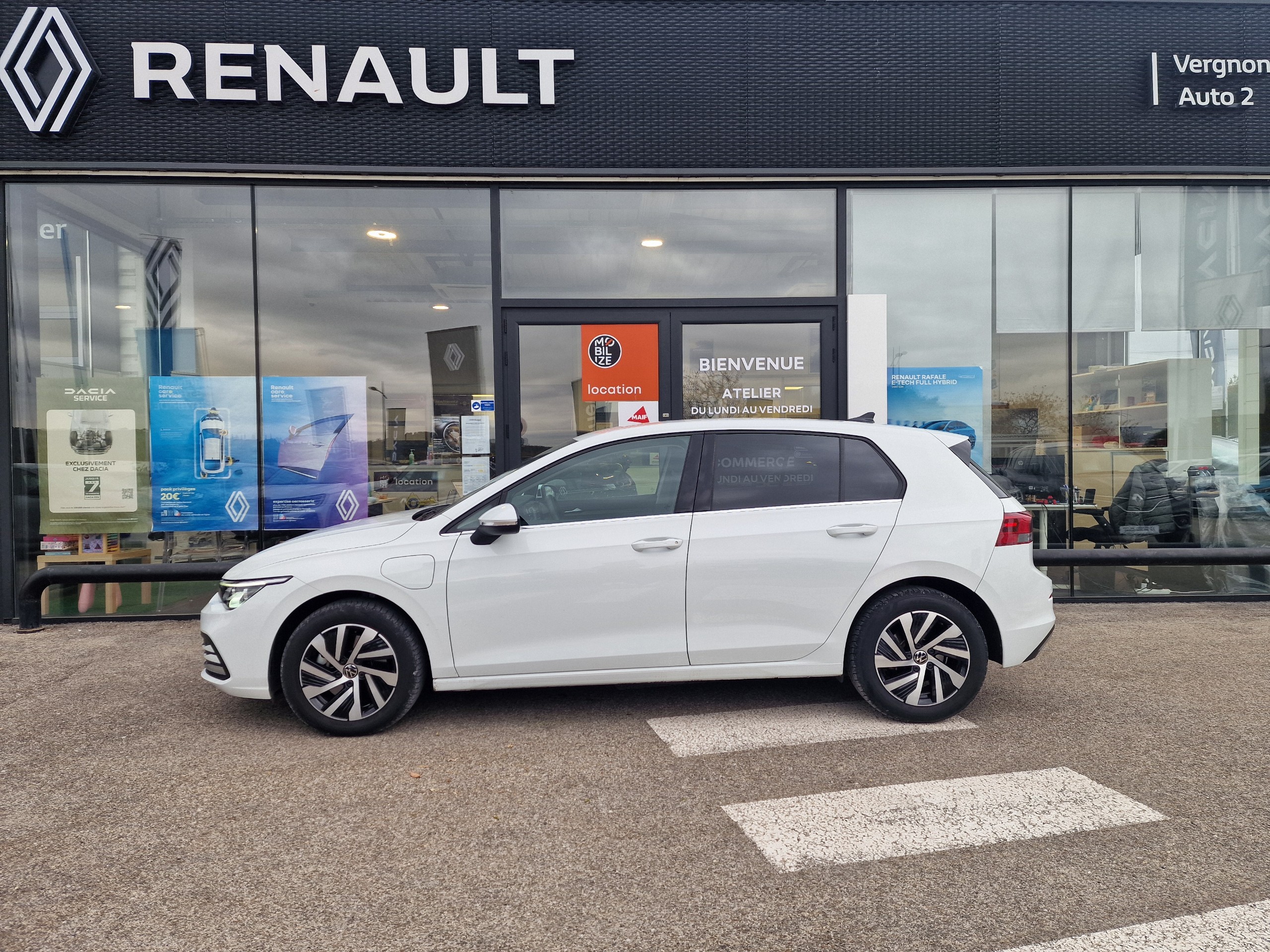 Volkswagen Golf  VIII 1.4 eHybrid OPF 204 DSG6 Style groupe Vergnon