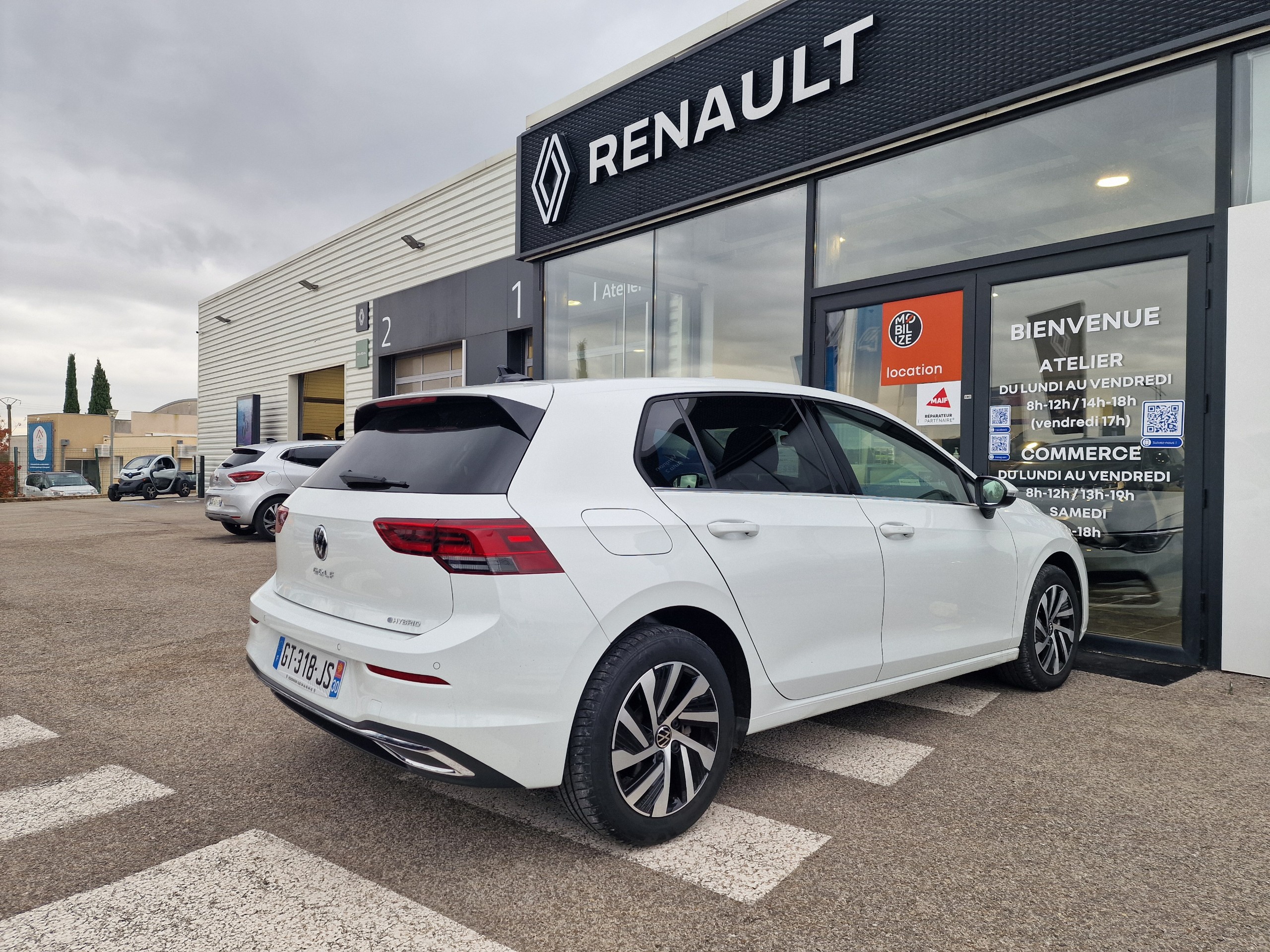 Volkswagen Golf  VIII 1.4 eHybrid OPF 204 DSG6 Style groupe Vergnon