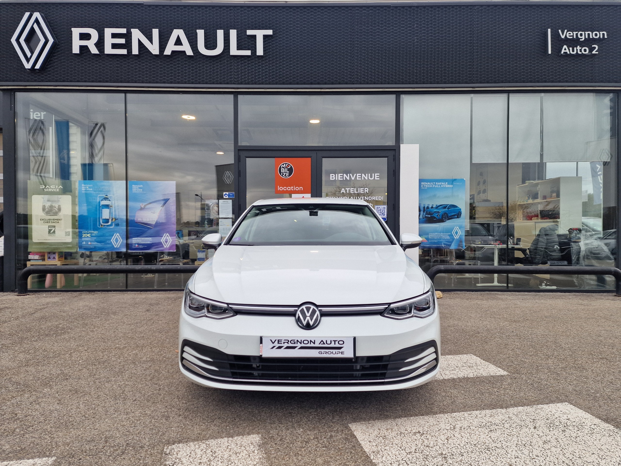 Volkswagen Golf  VIII 1.4 eHybrid OPF 204 DSG6 Style groupe Vergnon