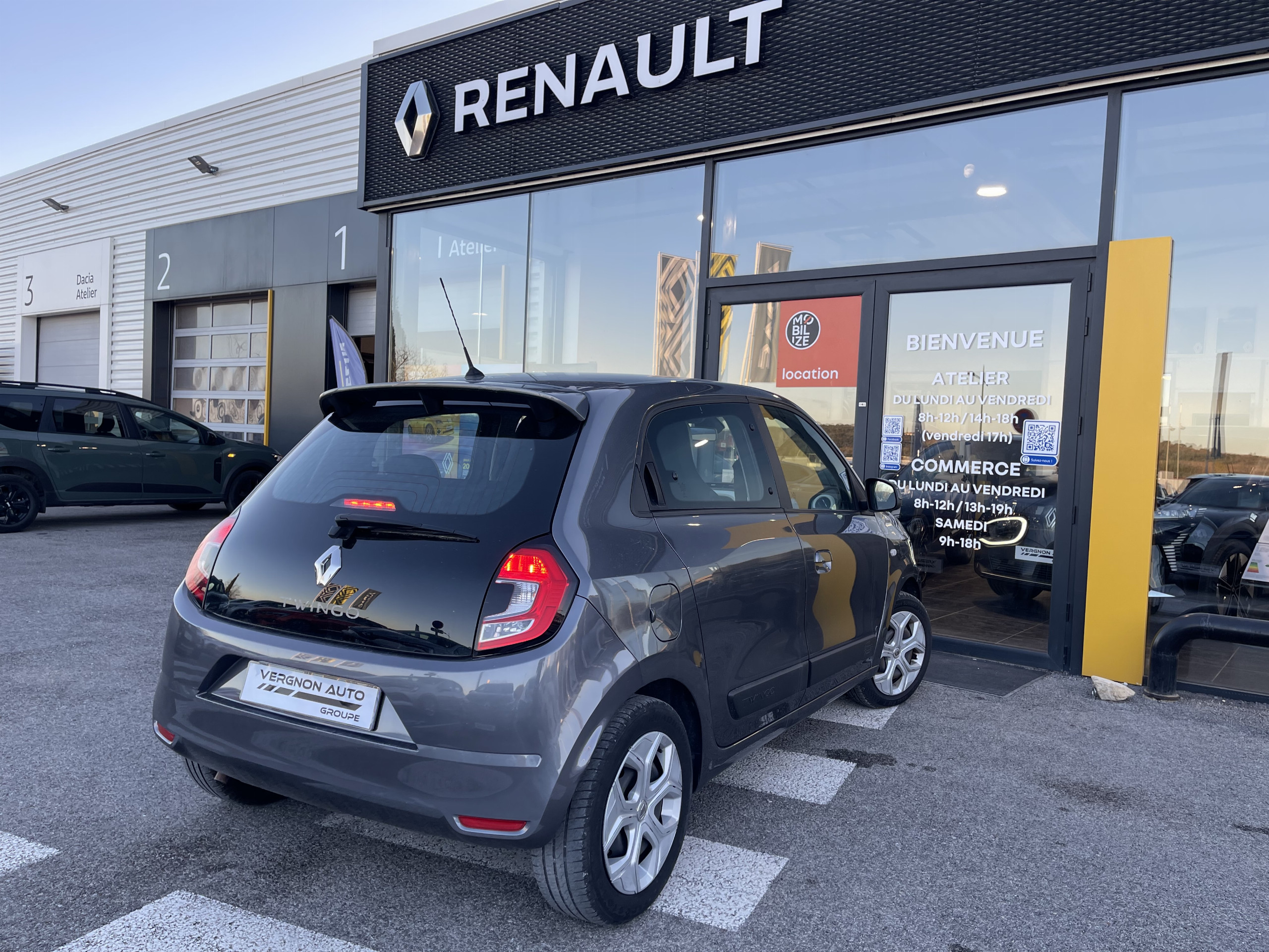 Renault Twingo  III Zen SCe 75 - 20 groupe Vergnon