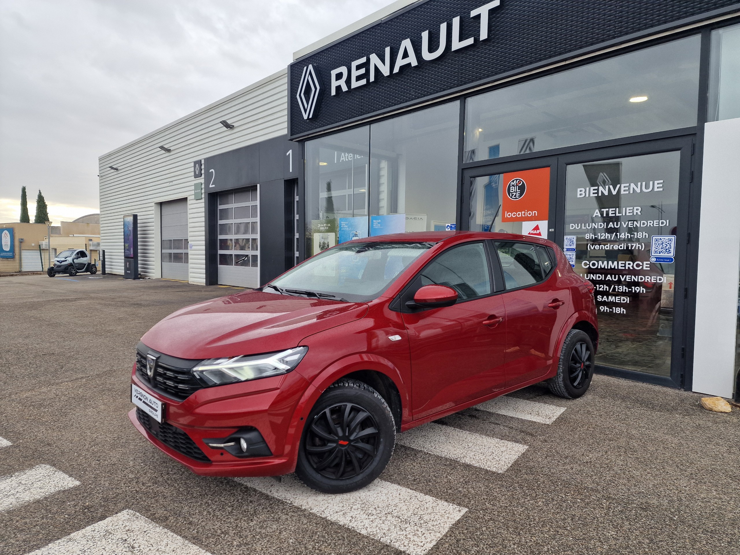 Dacia Sandero  III Confort TCe 90 CVT groupe Vergnon