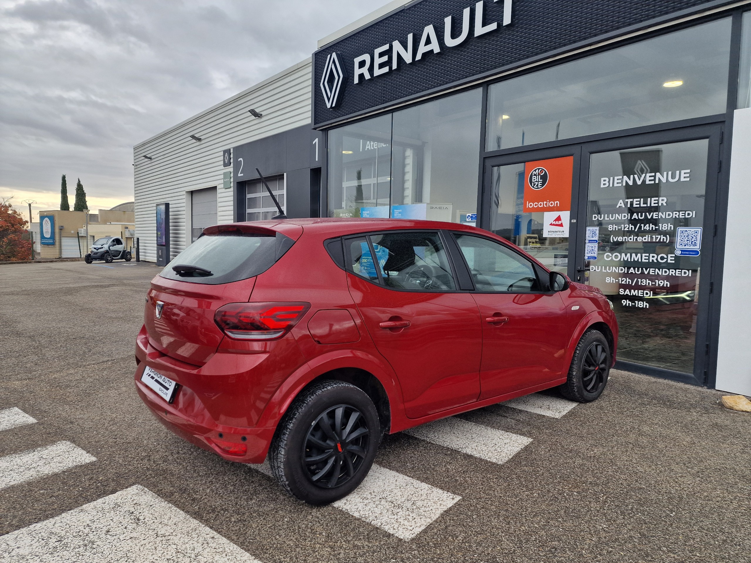 Dacia Sandero  III Confort TCe 90 CVT groupe Vergnon