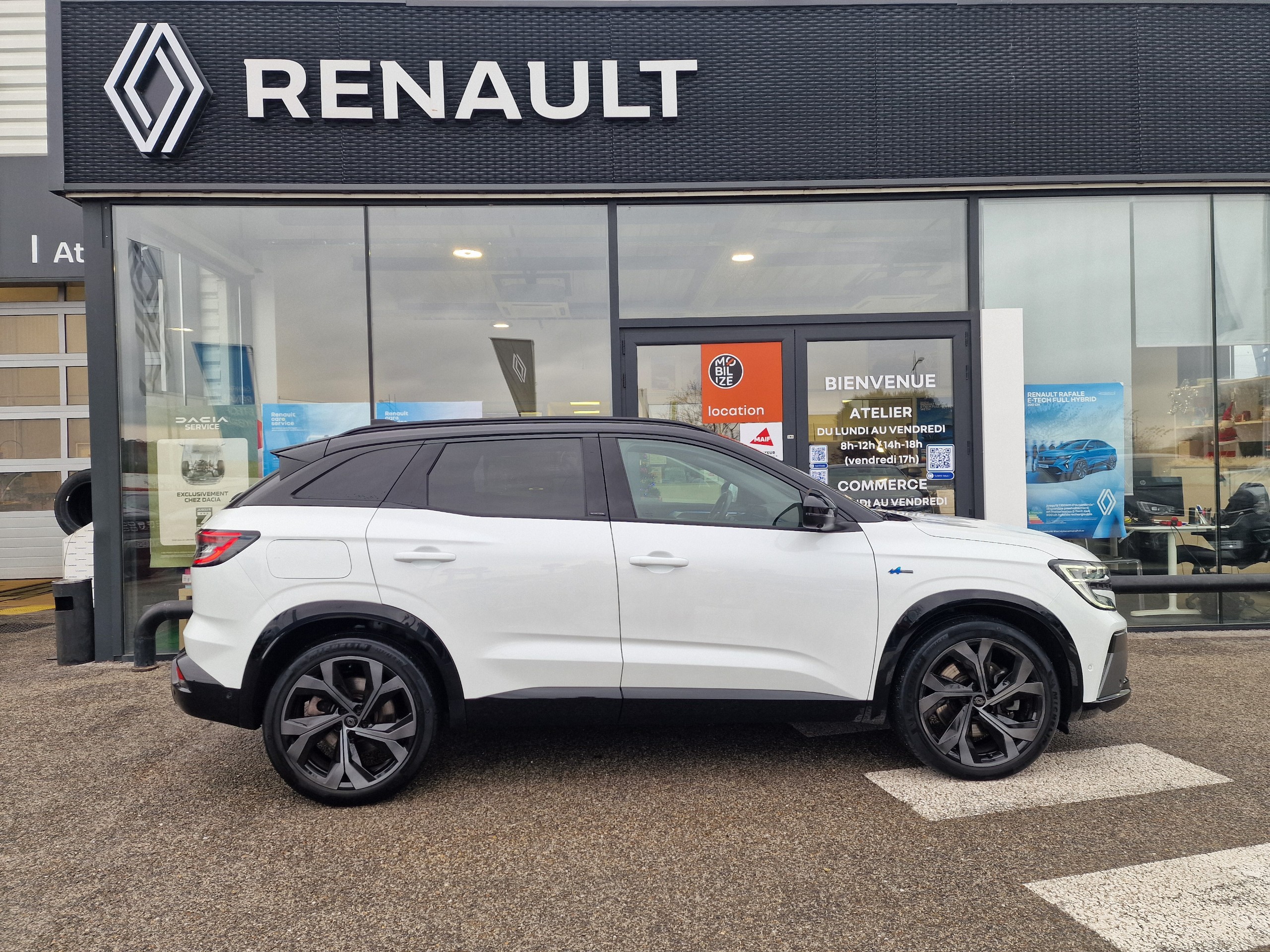 Renault Austral TECHNO ESPRIT ALPINE E-TECH HYBRIDE 200 groupe Vergnon