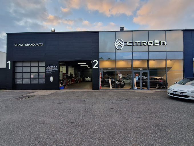 Logo Champ Grand Auto | Agent Citroën | Vente de véhicules à Caussade (82)