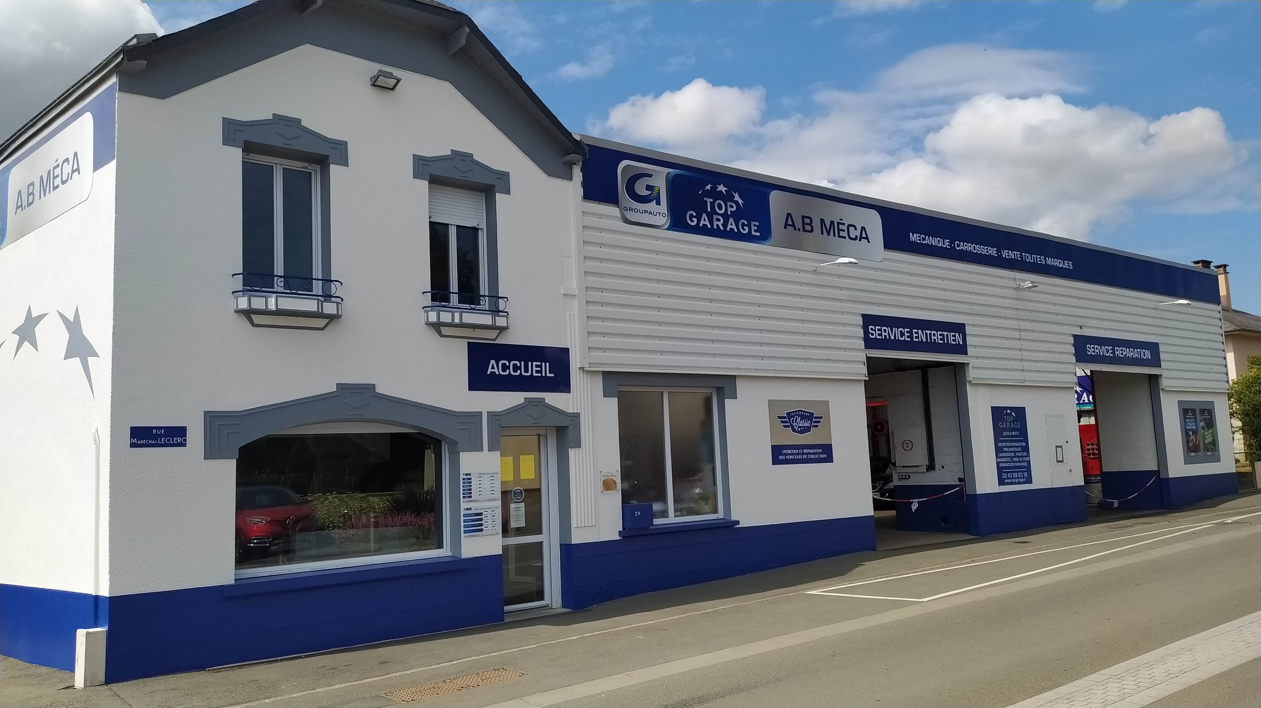 Logo A.B Meca |  Vente de véhicules à Méral (53)