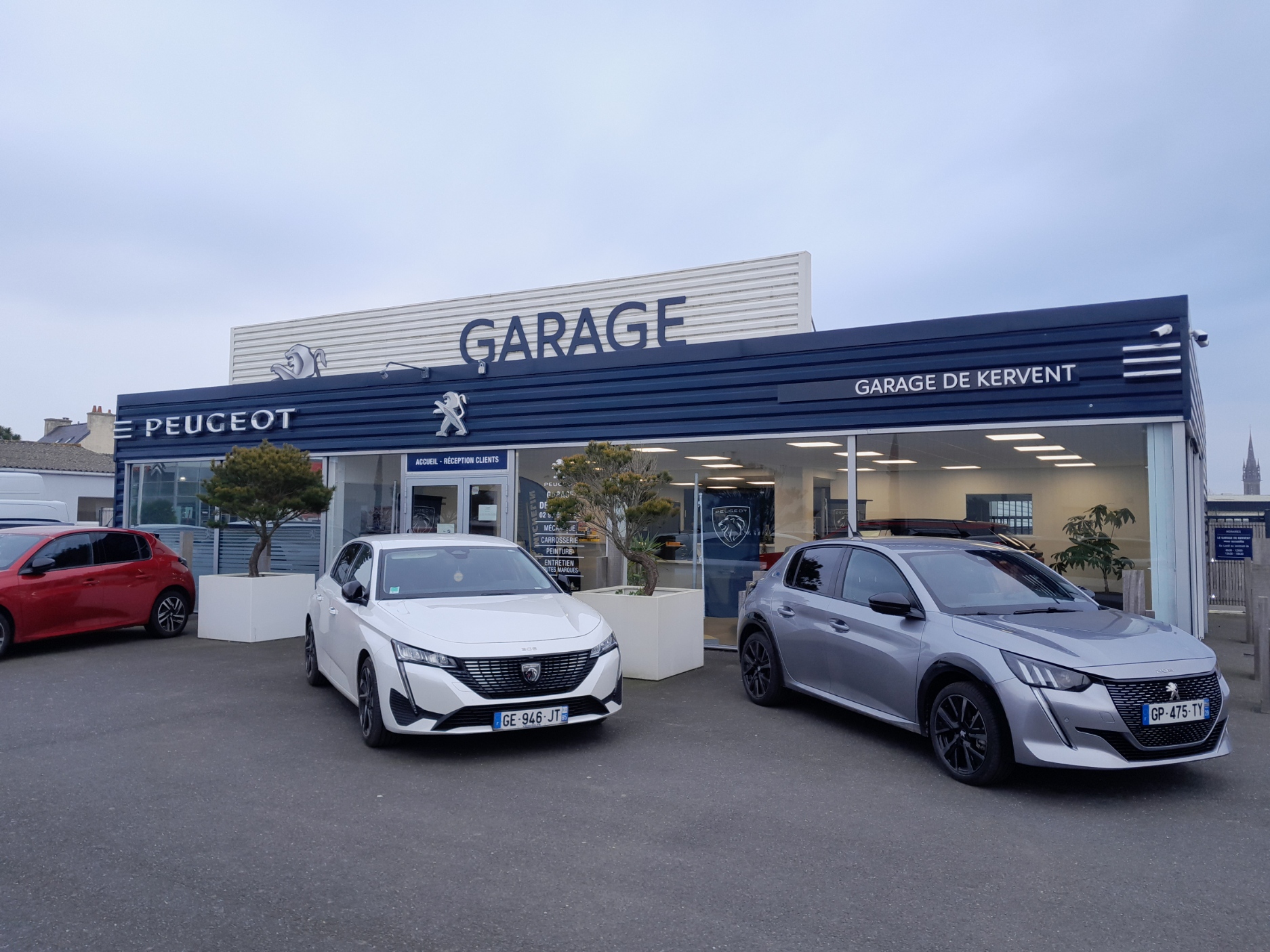 Logo Agence de Kervent | Agent Peugeot | Vente de véhicules à Saint-Pol-de-Léon (29)