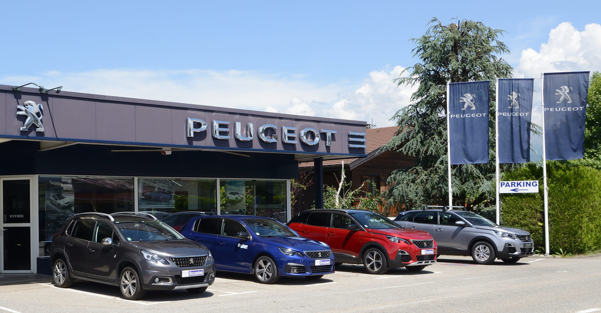 Logo Garage Mouthon | Agent Peugeot | Vente de véhicules à Annecy (74)