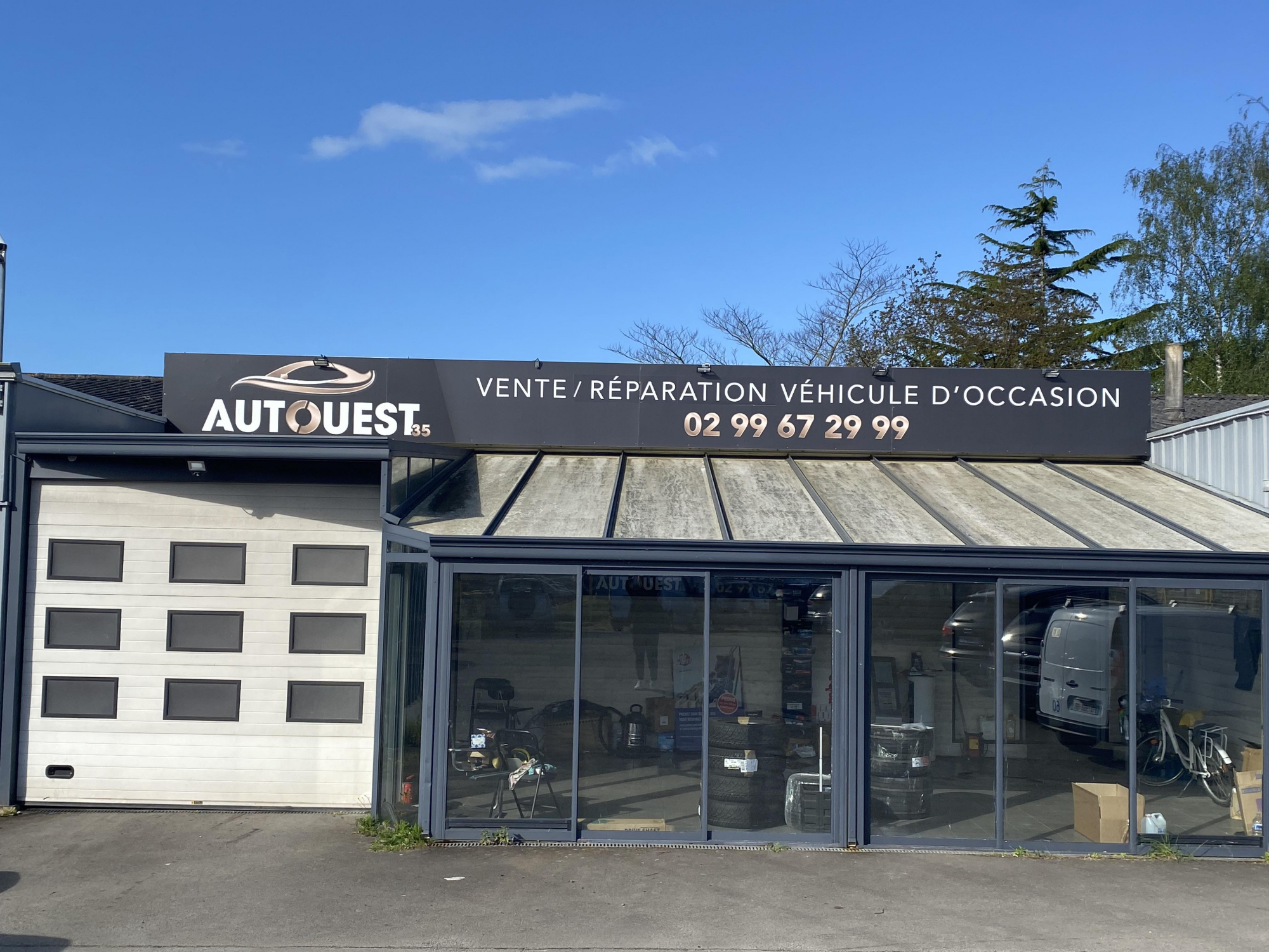 Logo AUTOUEST 35 | Véhicules d'occasion et entretien toutes marques à Montgermont (35)
