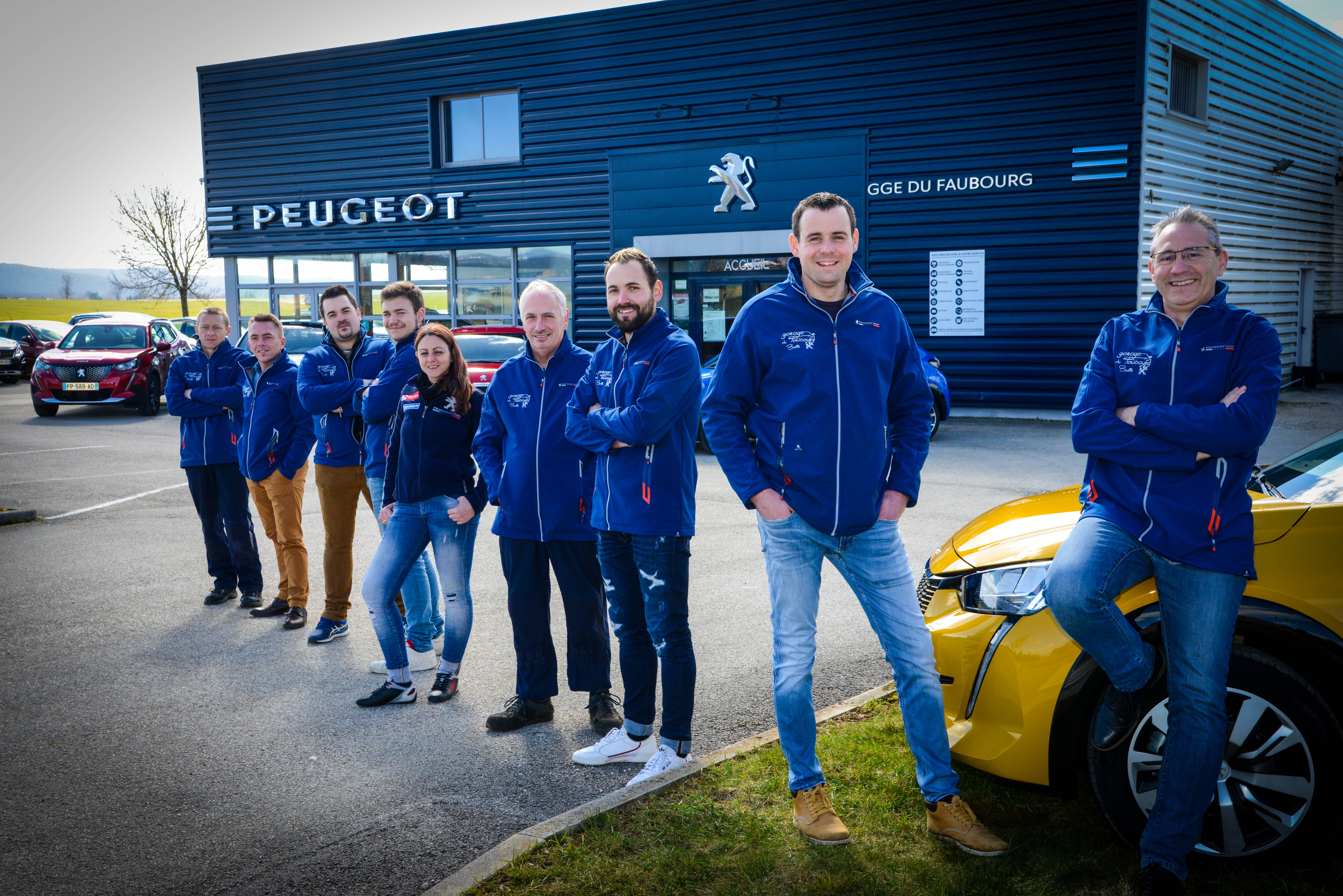 Logo GARAGE DU FAUBOURG | Votre agent Peugeot à Bulle, dans le Doubs (25)