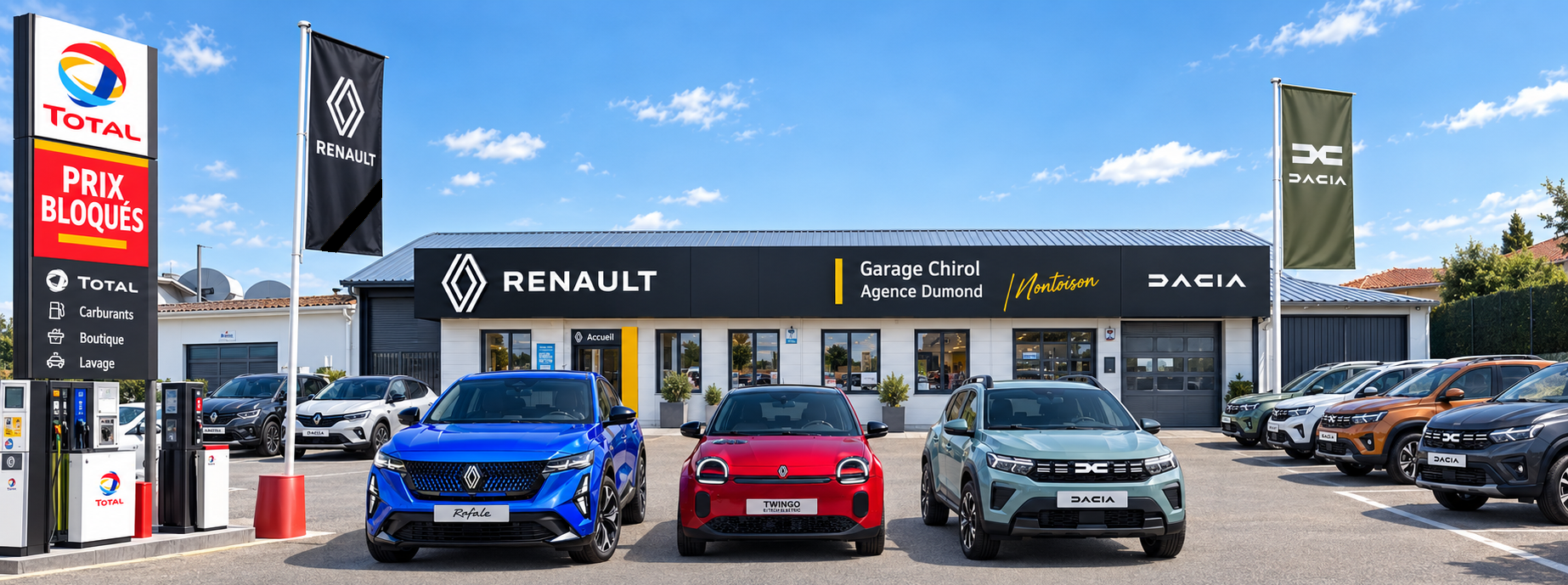 Logo Garage Chirol - Agence Dumond Montoison