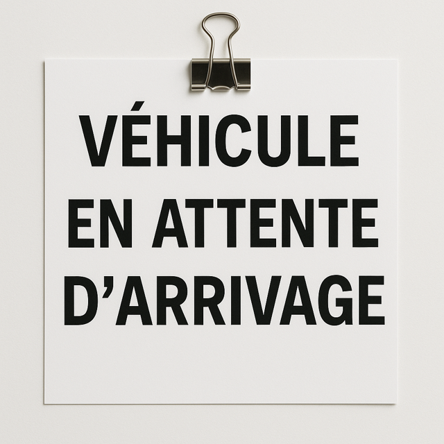 Véhicule d'occasion