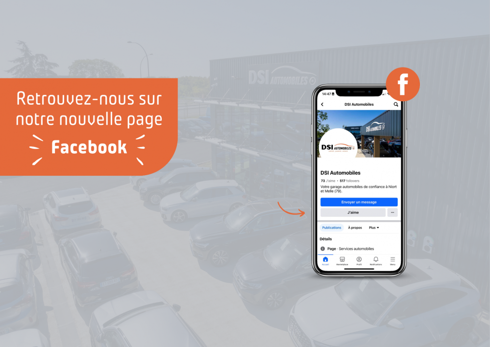 Actualité Nouvelle page Facebook !