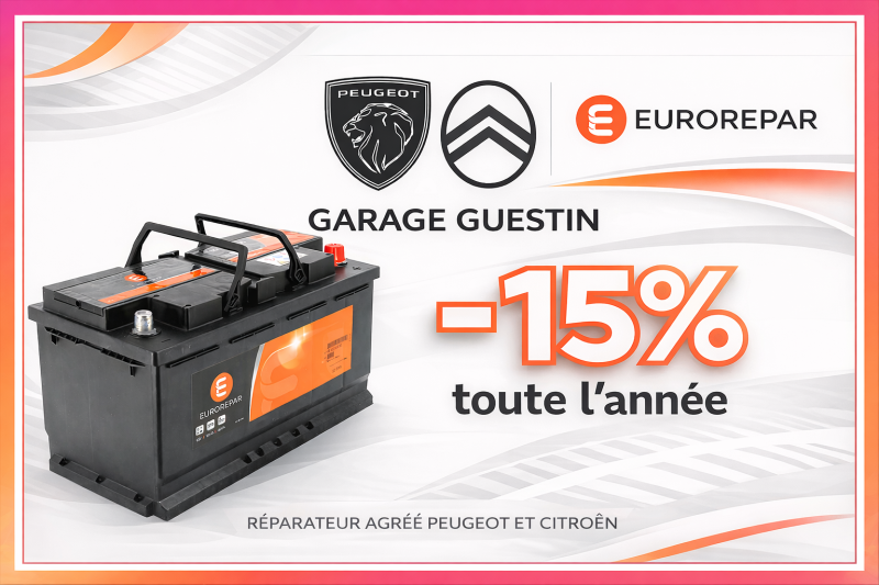 Promotion Batterie Eurorepar