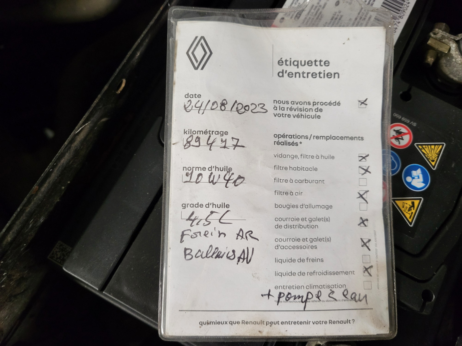Véhicule d'occasion