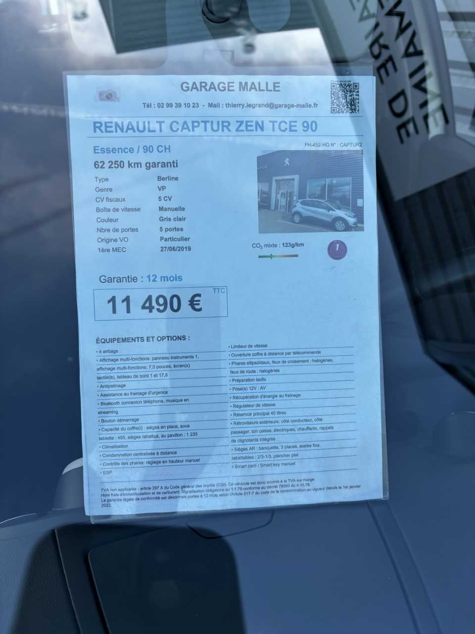 Véhicule d'occasion