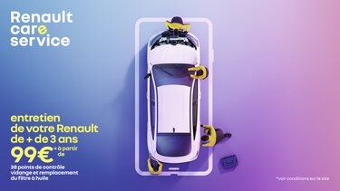 Entretien de votre Renault à partir de 99 €*