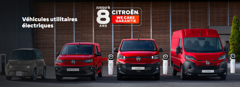 Découvrez la gamme des Véhicules utilitaires électriques
